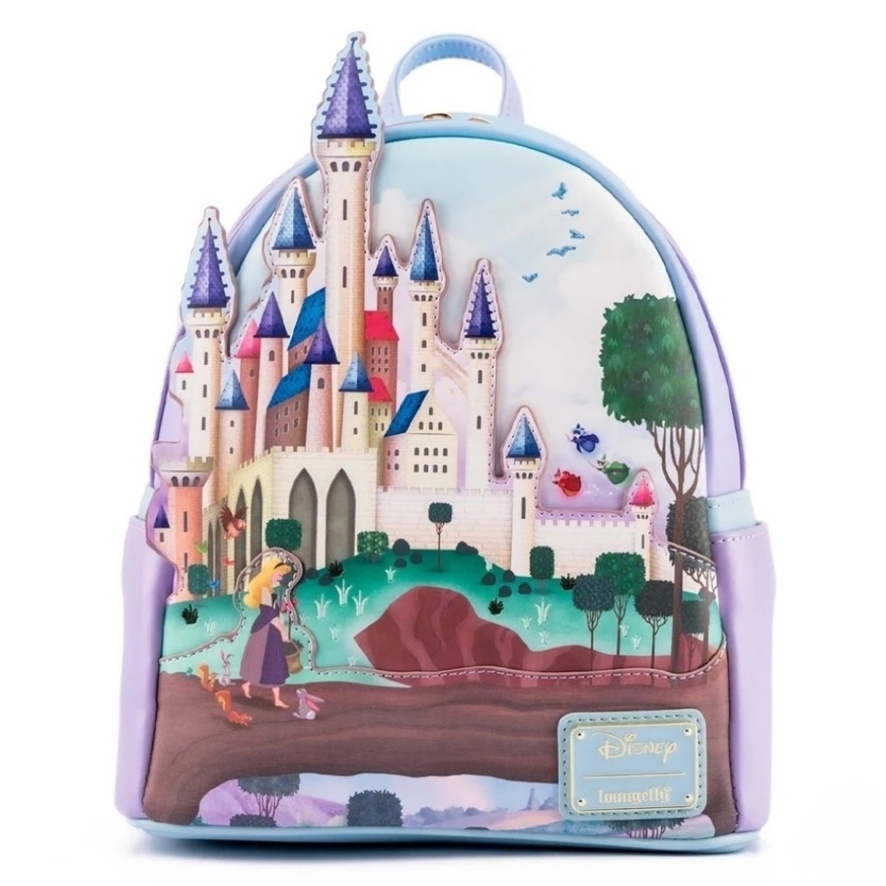 Loungefly Disney Princess Sleeping Beauty Castle Series Backpack - Picture 11 of 11